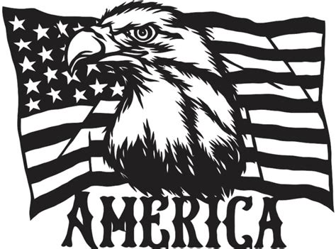 american flag eagle Free DXF Files download & Vectors - Free Vector
