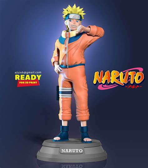 Naruto Fan Art - 3D Model by Sinh Nguyen