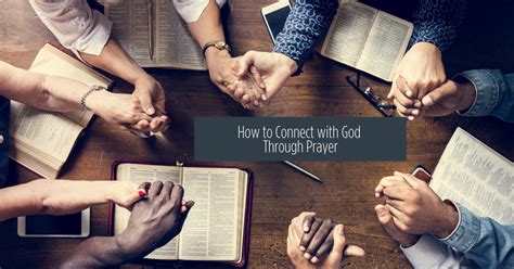 How to Connect with God Through Prayer