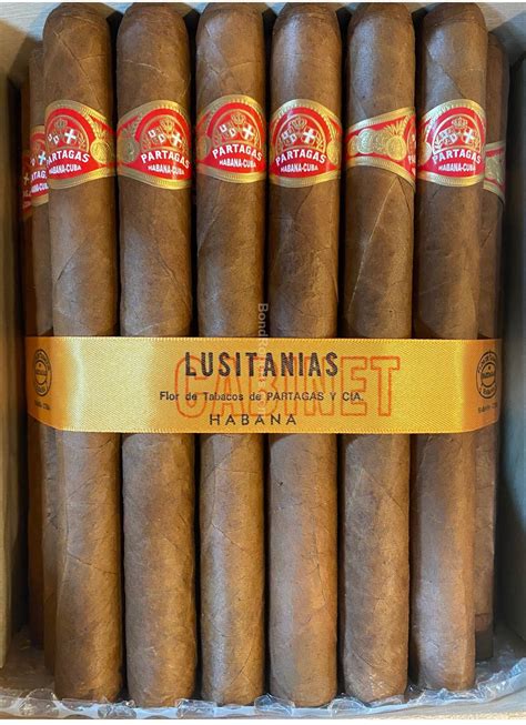 Partagás Lusitanias 2016 Slide Lid Box of 50 cigars 13074