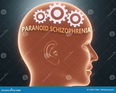 Paranoid Schizophrenia Can Make Us Blind - Pictured As Word Paranoid Schizophrenia On A ...