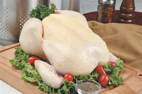 Whole Raw Chicken - Prepared Food Photos, Inc.