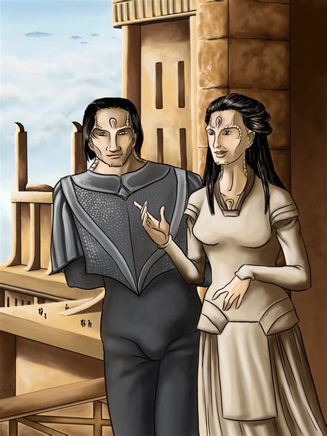 Cardassian Couple by Asarea on DeviantArt