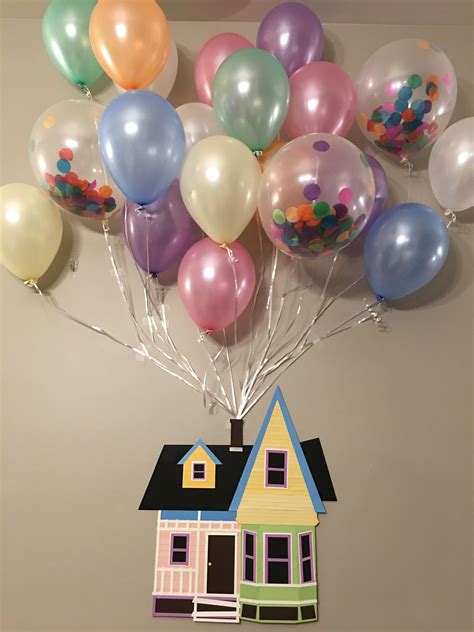 The Up House with Balloons | Up house with balloons, Balloons, Art