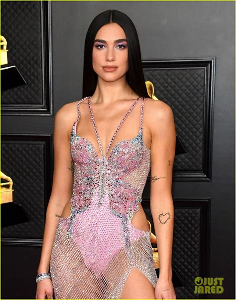 Dua Lipa's Sheer Dress At The Grammys 2021 Has A Special Meaning: Photo 4532830 | Pictures ...