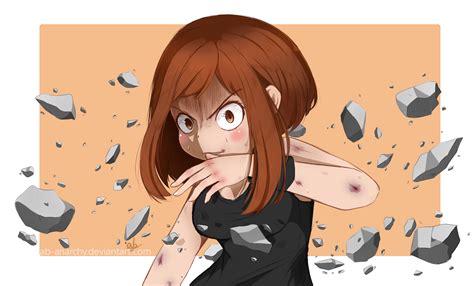 Ochako Uraraka Angry