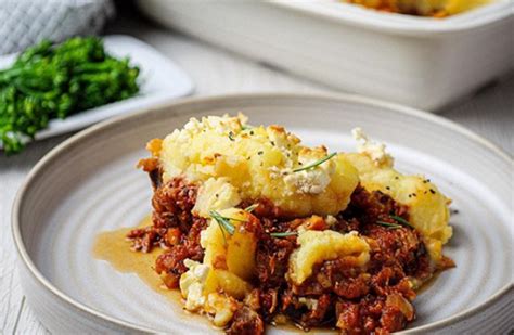 Simon Rimmer Greek Style Shepherds Pie recipe on Sunday Brunch – The Talent Zone