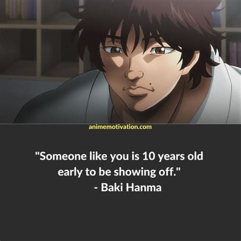 18+ GREAT Baki The Grappler Quotes Fans Will Love (Images)