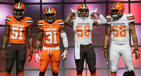 Cleveland Browns Already Hate Their New Uniforms, Plan On Redoing Them ...