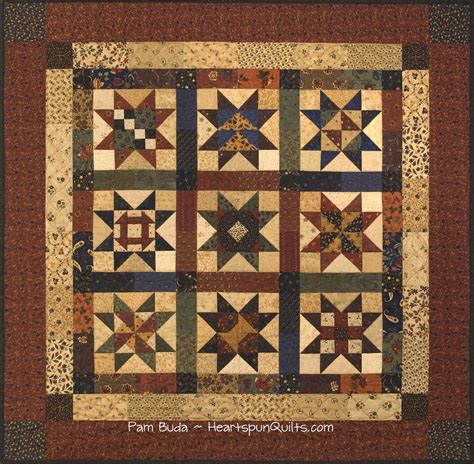 Heartspun Quilts ~ Pam Buda: Primitive Quilts and Projects ~ Fall 2015 Issue!