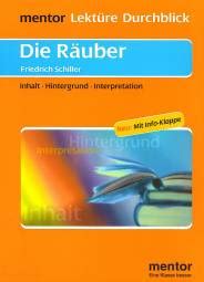 Die Räuber - Inhalt Hintergrund Interpretation - lehrerbibliothek.de