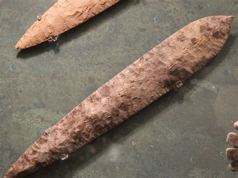 Ancient Mayan Spears