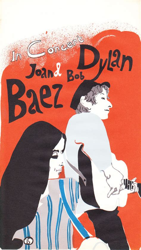 Bob Dylan – Joan Baez – 1965 Concert Handbill