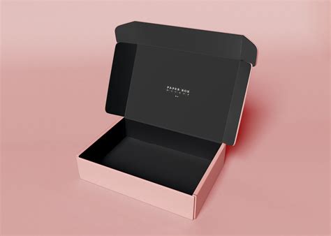 Opened Box Mockup | Packaging Mockups ~ Creative Market