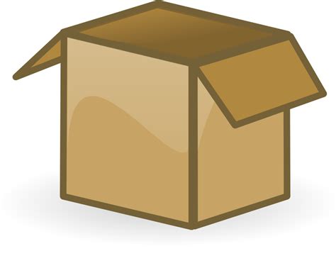 Cardboard Cliparts - Free Images for Crafts and Packaging