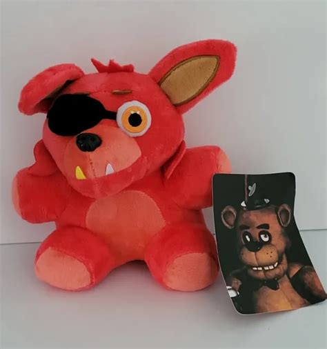 NEW W/TAGS FUNKO FNAF Five Nights At Freddy's 8" Red Foxy Bonnie Plush ...