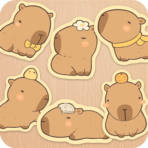 Capybara Sticker Pack | Fluffnest | Reviews on Judge.me