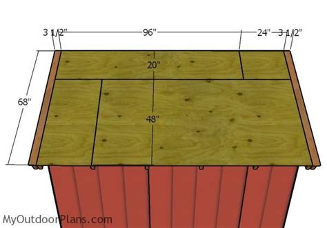 8x10 Gable Shed Roof Plans | MyOutdoorPlans | Free Woodworking Plans ...