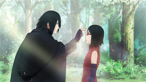 HD wallpaper: Anime, Boruto, Sarada Uchiha, Sasuke Uchiha | Wallpaper Flare