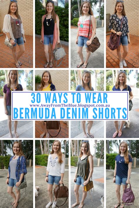 Away From Blue | Aussie Mum Style, Away From The Blue Jeans Rut: 30 Ways To Wear: Bermuda Denim ...