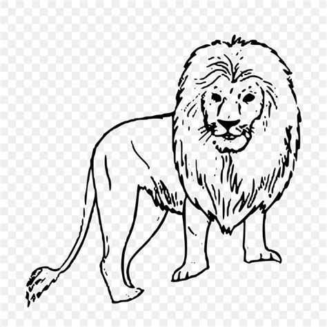 Lion Black And White Drawing Clip Art, PNG, 1024x1024px, Lion, Animal Figure, Artwork, Big Cats ...