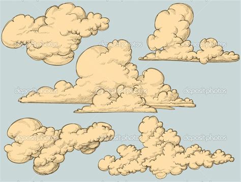 Pretty | Cloud drawing, Cloud illustration, Cloud art