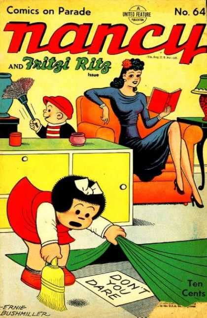 Ernie Bushmiller's Nancy, Sluggo, Aunt Fritzi | Classic Comics Forum