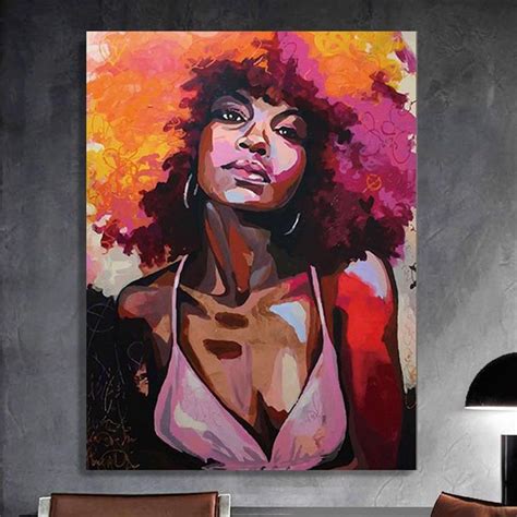 African American Wall Art Prints, Black Girl Magic, Black Art, Bedroom Wall Art, Living Room ...