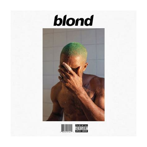 Frank Ocean Blond | Cool album covers, Music album covers, Blonde album