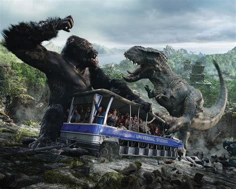 The Scoop LA » Blog Archive » KING KONG 360 3-D RIDE at Universal Studios, Los Angeles ...