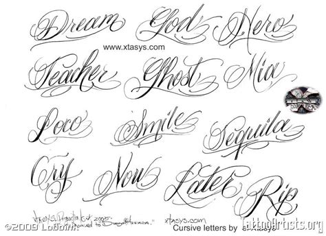 11 Best Photos of Old English Cursive Letters - Cursive Letters Tattoos Alphabet Font, Old ...