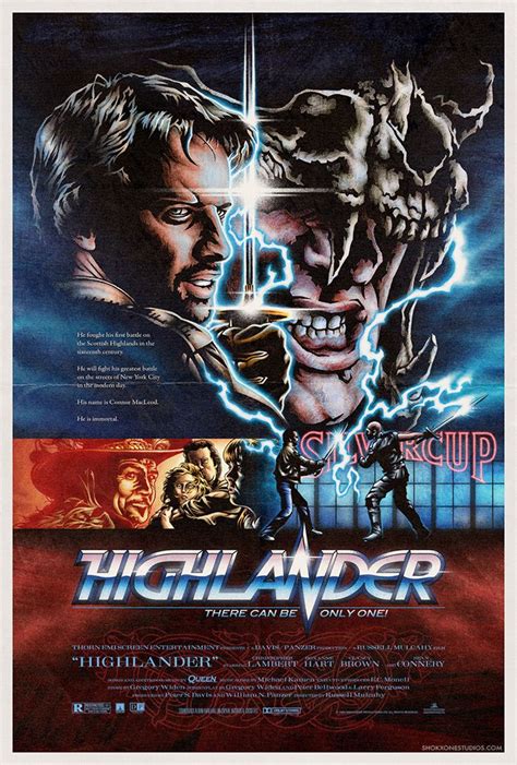 Highlander by ShokXoneStudios - Home of the Alternative Movie Poster -AMP- | Highlander movie ...