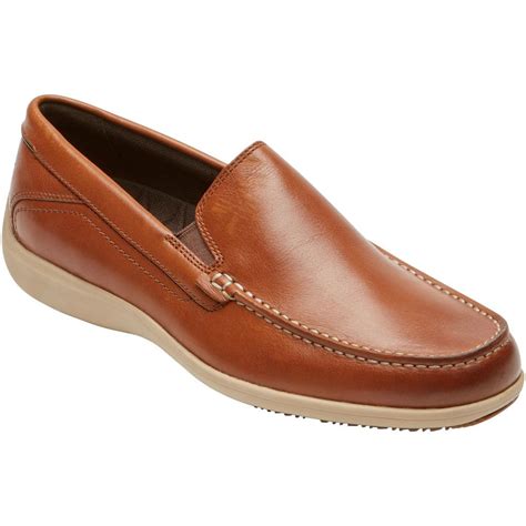 Rockport Trenton Loafer | Mens Slip On Casual Shoes | Rogan's Shoes