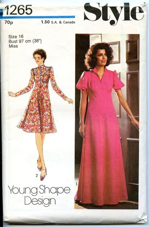 Pin on 1970s Vintage Sewing Patterns