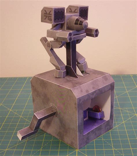 Walking Papercraft Mech Warrior | Paper crafts, Automata, Mech
