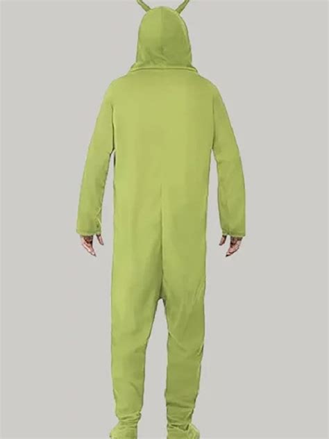 Alien Green Hooded Costume - Movie Jackets