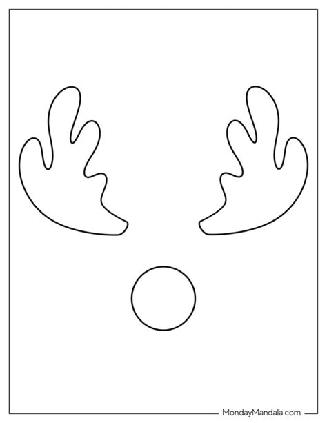 42 Reindeer Templates (Free PDF Printables)