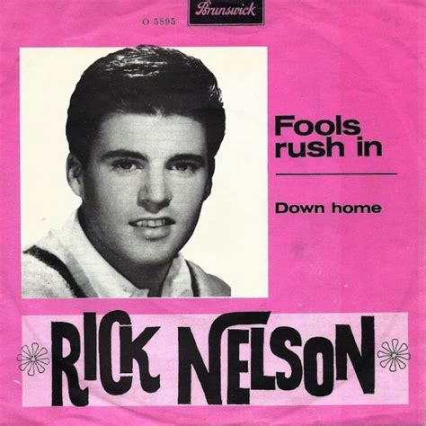 'Fools Rush In': Rick Nelson Storms The Hot 100 Again | uDiscover