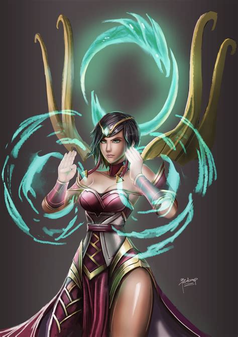 Karma League Of Legends Fan-Art | Art-of-LoL