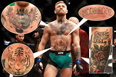 Conor McGregor's tattoos: How many does the UFC superstar have and what ...