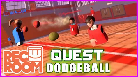 Rec Room VR On The Oculus Quest - Dodgeball Multiplayer Virtual Reality ...