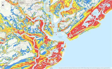 Online map shows storm surge risk | Archives | postandcourier.com