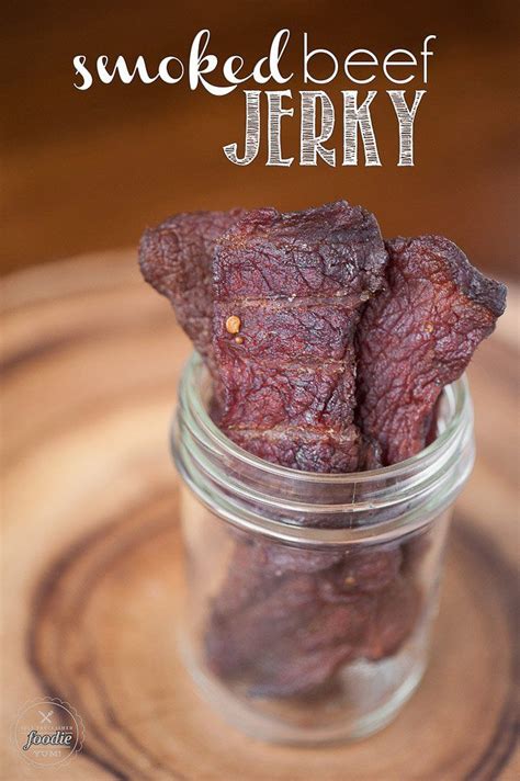 Smoked beef jerky, Smoked beef, Dehydrator recipes