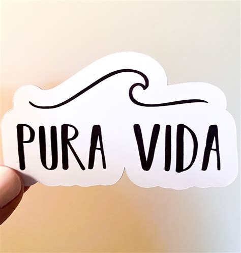 Pura Vida Sticker or Magnet | Etsy