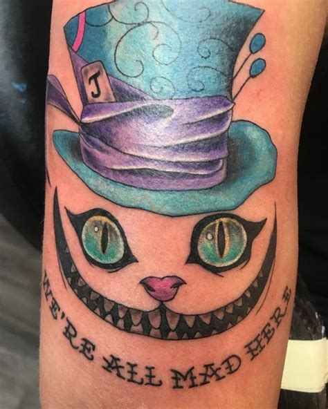 101 Amazing Cheshire Cat Tattoo Designs You Need To See!