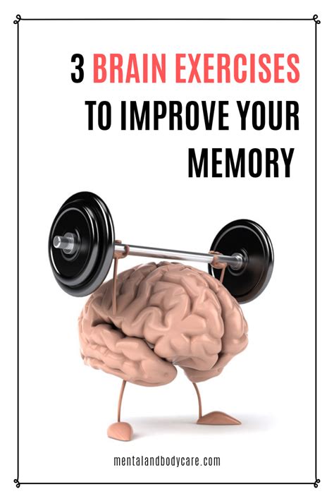 3 brain exercises to improve your memory - Mental & Body Care | Brain exercise, Brain facts, How ...