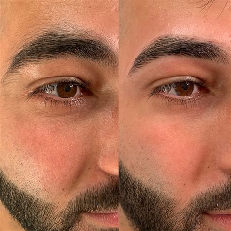 Eyebrow Shapes Before And After For Men