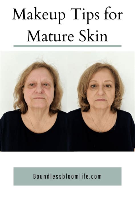 Makeup Tips for Mature Skin - Boundless Bloom Life