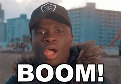 Big Shaq Boom GIF - BigShaq Boom MansNotHot - Discover & Share GIFs