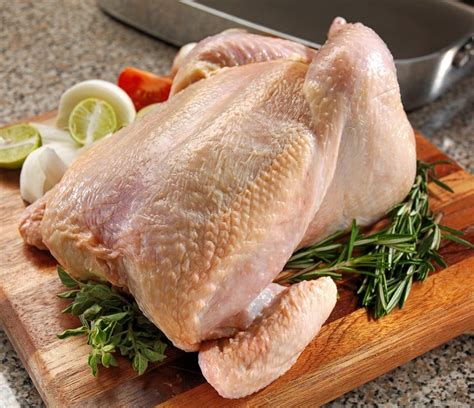 Whole Raw Chicken - Prepared Food Photos, Inc.